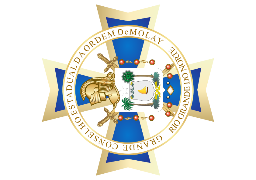 Brasão do Conselho Estadual da Ordem DeMolay do Rio Grande do Norte
